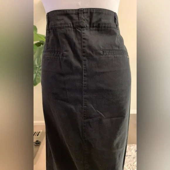 Mango Black Pencil Skirt - Picture 3 of 11